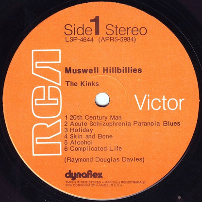 The Kinks : Muswell Hillbillies (LP, Album, Hol)