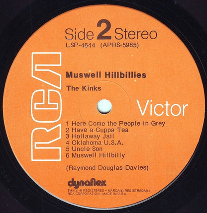 The Kinks : Muswell Hillbillies (LP, Album, Hol)