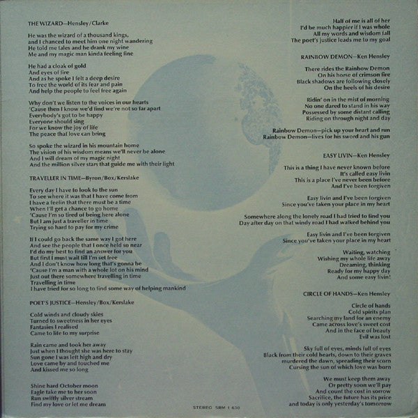 Uriah Heep : Demons And Wizards (LP, Album, Gat)