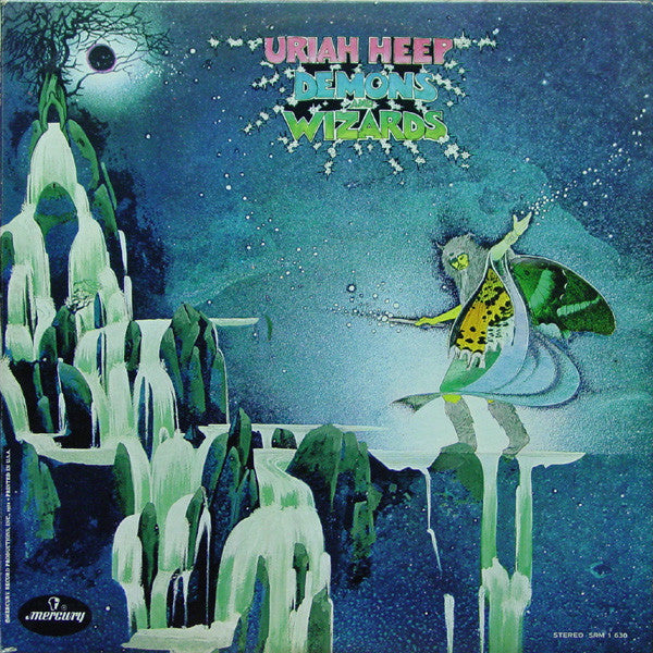 Uriah Heep : Demons And Wizards (LP, Album, Gat)