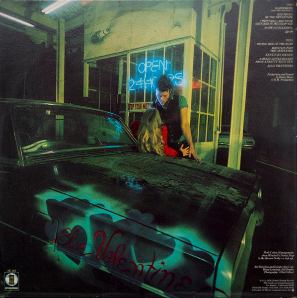 Tom Waits : Blue Valentine (LP, Album, SP )