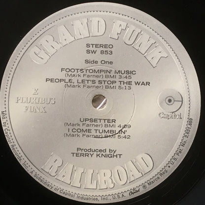 Grand Funk Railroad : E Pluribus Funk (LP, Album, Win)
