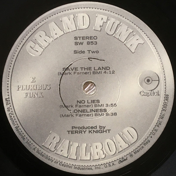 Grand Funk Railroad : E Pluribus Funk (LP, Album, Win)