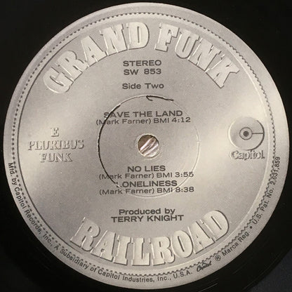Grand Funk Railroad : E Pluribus Funk (LP, Album, Win)