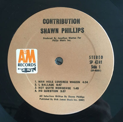 Shawn Phillips (2) : Contribution (LP, Album, Pit)