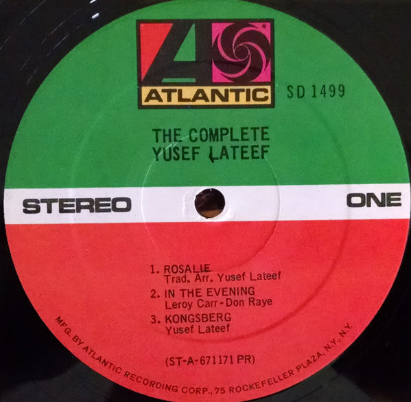 Yusef Lateef : The Complete Yusef Lateef (LP, Album, RE, PR)