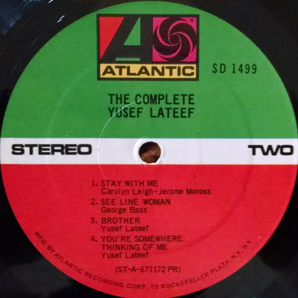 Yusef Lateef : The Complete Yusef Lateef (LP, Album, RE, PR)