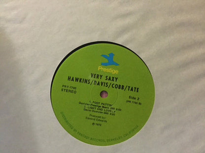 Eddie "Lockjaw" Davis / Buddy Tate / Coleman Hawkins / Arnett Cobb : Very Saxy! (LP, Album)