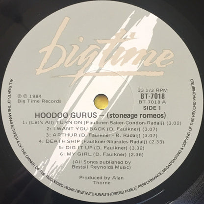 Hoodoo Gurus : (Stoneage Romeos) (LP, Album, Gre)