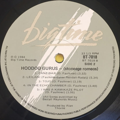 Hoodoo Gurus : (Stoneage Romeos) (LP, Album, Gre)