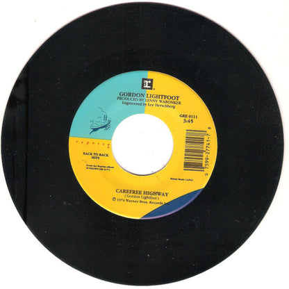 Gordon Lightfoot : Sundown / Carefree Highway (7", Single)
