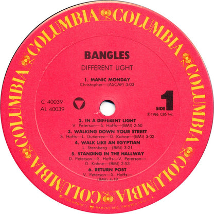 Bangles : Different Light (LP, Album, RE, Car)