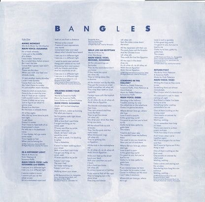 Bangles : Different Light (LP, Album, RE, Car)