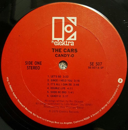 The Cars : Candy-O (LP, Album, Club, Pit)