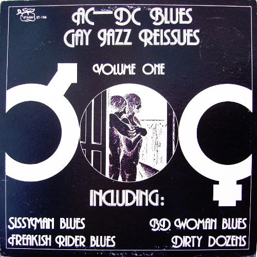 Various : AC-DC Blues (Gay Jazz Reissues Volume One) (LP, Comp, Mono, RE)