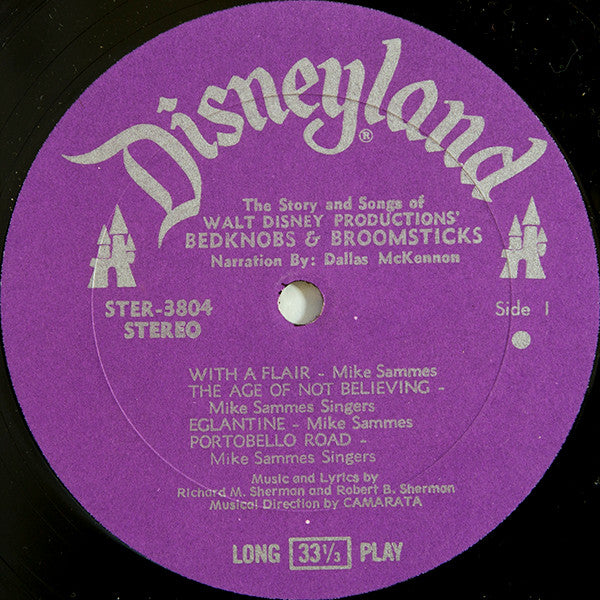 Richard M. Sherman & Robert B. Sherman : Bedknobs And Broomsticks The Story And Songs (LP, Album)