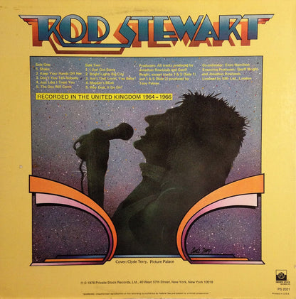 Rod Stewart : A Shot Of Rhythm And Blues (LP, Comp, Ter)
