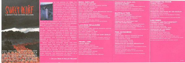 Various : Sweet Relief (A Benefit For Victoria Williams) (Cass, Album)
