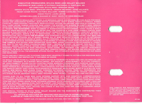 Various : Sweet Relief (A Benefit For Victoria Williams) (Cass, Album)