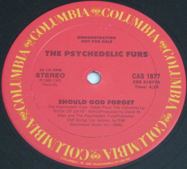 Buy The Psychedelic Furs : Should God Forget (12