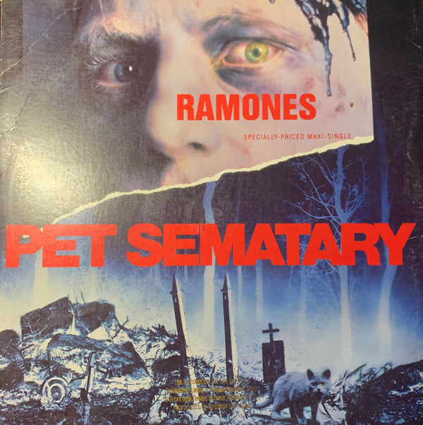 Ramones : Pet Sematary (12", Maxi, ARC)