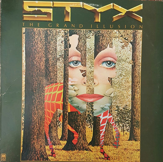 Styx : The Grand Illusion (LP, Album, Pit)