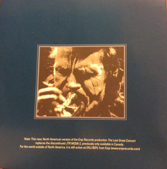 Chet Baker : The Last Great Concert - My Favourite Songs Vol. 1 & 2 (2xCD, Album, RE)