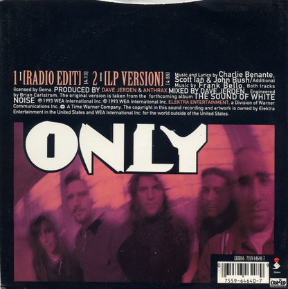 Anthrax : Only (7", Single)