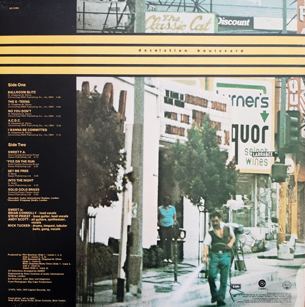 Sweet* : Desolation Boulevard (LP, Album, Win)