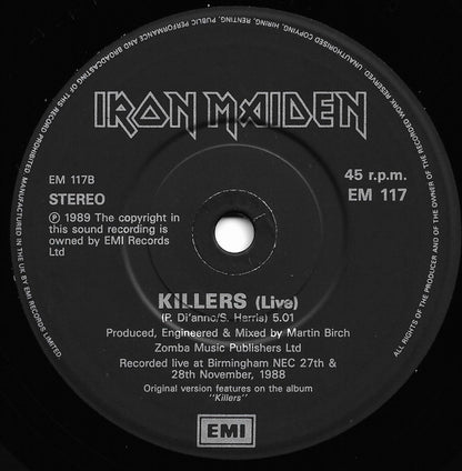 Iron Maiden : Infinite Dreams (7", Single)
