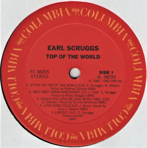 Earl Scruggs : Top Of The World (LP, Album)