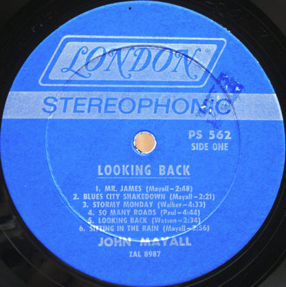 John Mayall : Looking Back (LP, Album, Comp, Gat)