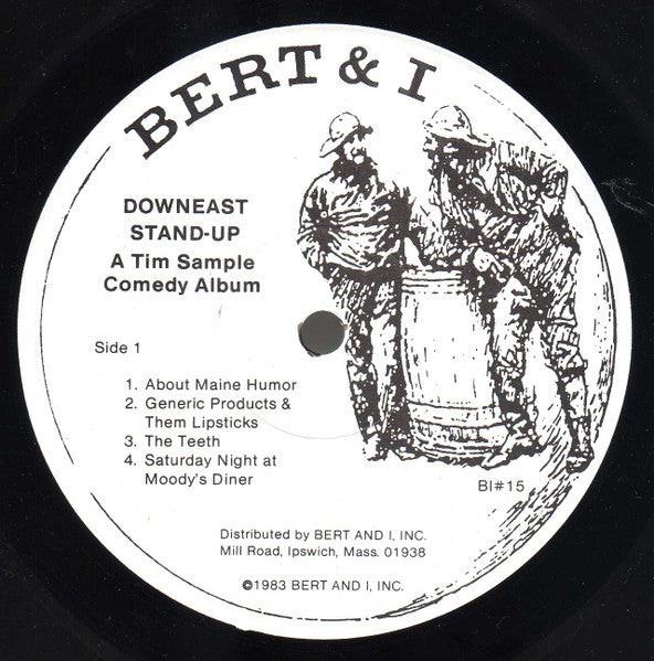 Tim Sample : Downeast Stand-Up (LP, Album)