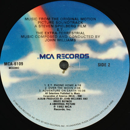 John Williams (4) : E.T. The Extra-Terrestrial (Music From The Original Motion Picture Soundtrack) (LP, Glo)