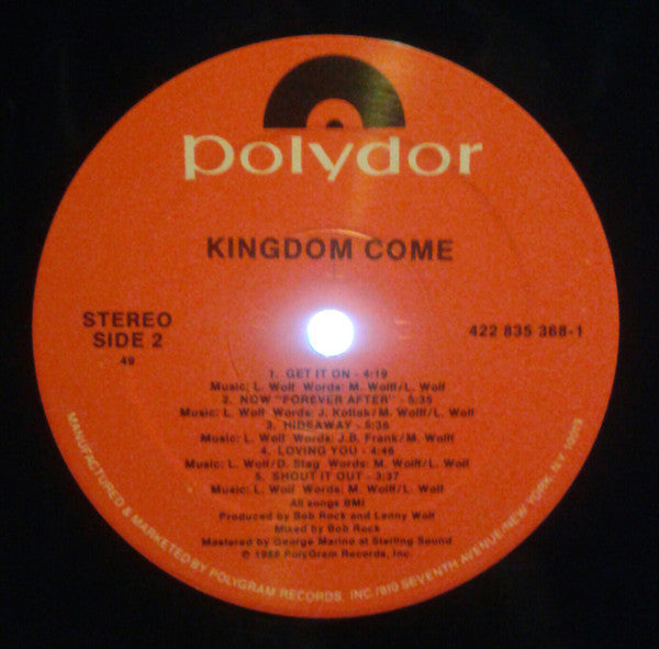 Kingdom Come (2) : Kingdom Come (LP, Album, 49 )