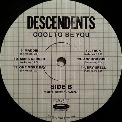 Descendents : Cool To Be You (LP, Album, RP)