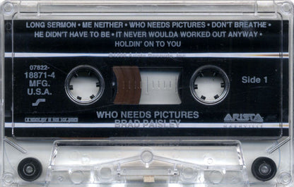 Brad Paisley : Who Needs Pictures (Cass, Album, Dol)