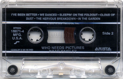 Brad Paisley : Who Needs Pictures (Cass, Album, Dol)