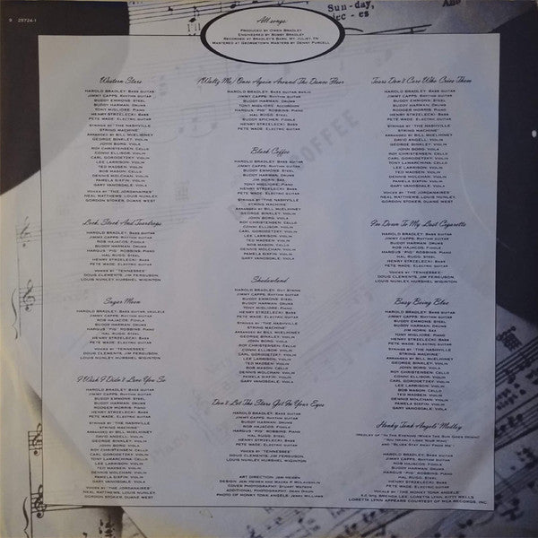 k.d. lang : Shadowland (The Owen Bradley Sessions) (LP, Album, Club)