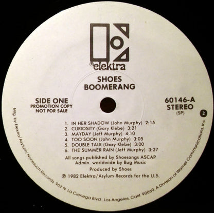Shoes : Boomerang (LP, Album, Promo, Spe)