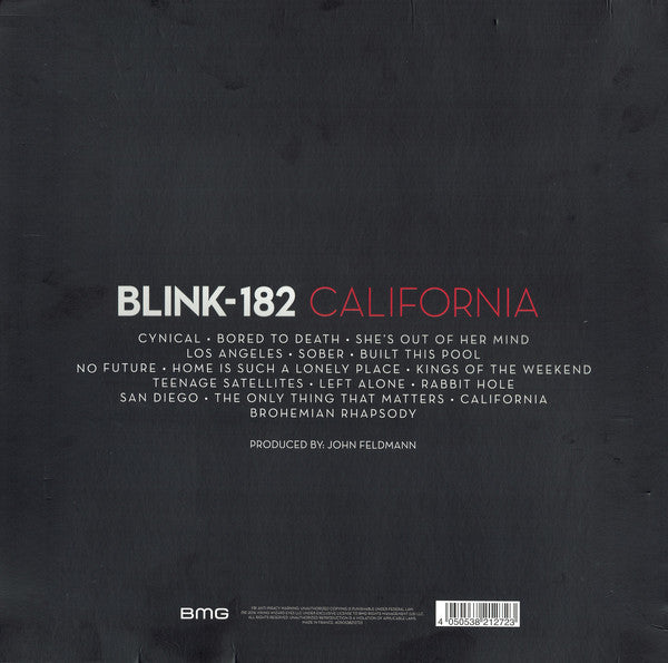 Blink-182 : California (LP, Album, 180)