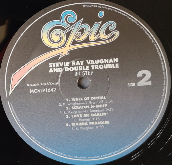 Stevie Ray Vaughan And Double Trouble* : In Step (LP, Album, RE, 180)