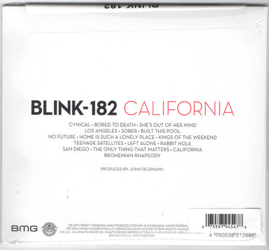 Blink-182 : California (CD, Album)
