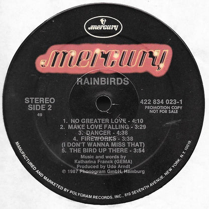 Rainbirds : Rainbirds (LP, Album, Promo)