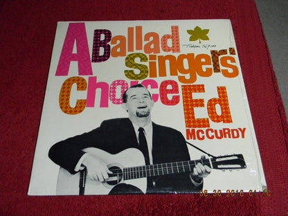 Ed McCurdy : A Ballad Singer's Choice (LP, RE)