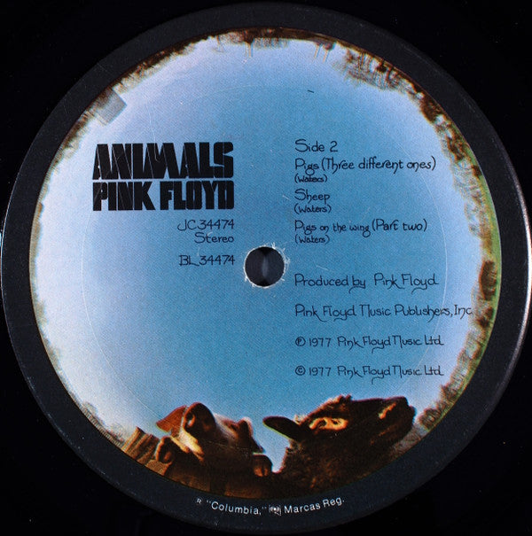 Pink Floyd : Animals (LP, Album, Pit)
