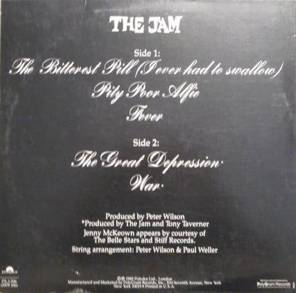 The Jam : The Bitterest Pill (I Ever Had To Swallow) (12", EP)