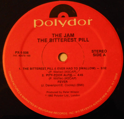 The Jam : The Bitterest Pill (I Ever Had To Swallow) (12", EP)