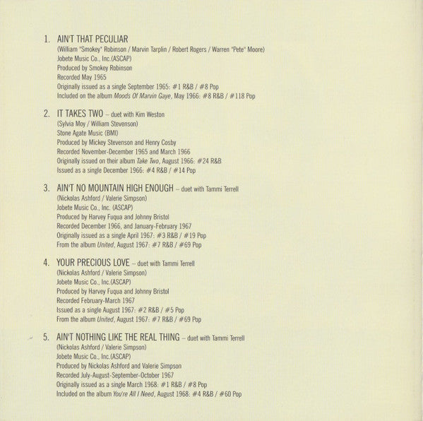 Marvin Gaye : The Marvin Gaye Collection (SACD, Hybrid, Multichannel, Comp, RM)