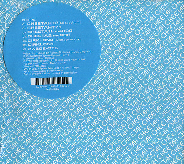 Aphex Twin : Cheetah EP (CD, EP)